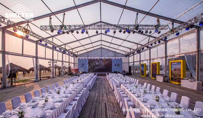 20x35 m Party Tent for Catering & Reception - Luxury Wedding Marquee - Transparent Tent for Sale - Shelter Tent -2